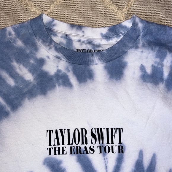 NWT Taylor Swift Eras Tour Official Tie Dye Sleeveless Tee - Picture 2 of 5